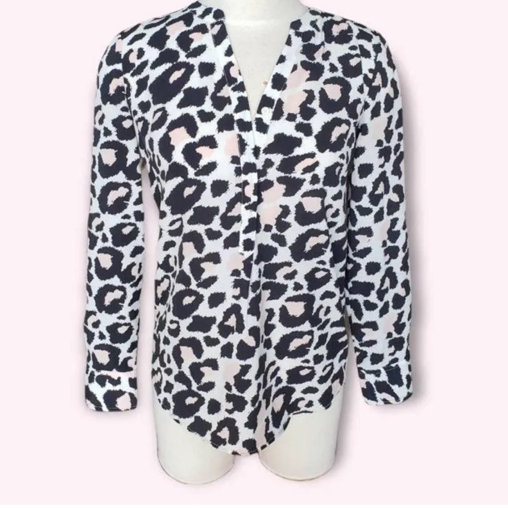 Talbots Cheetah Top